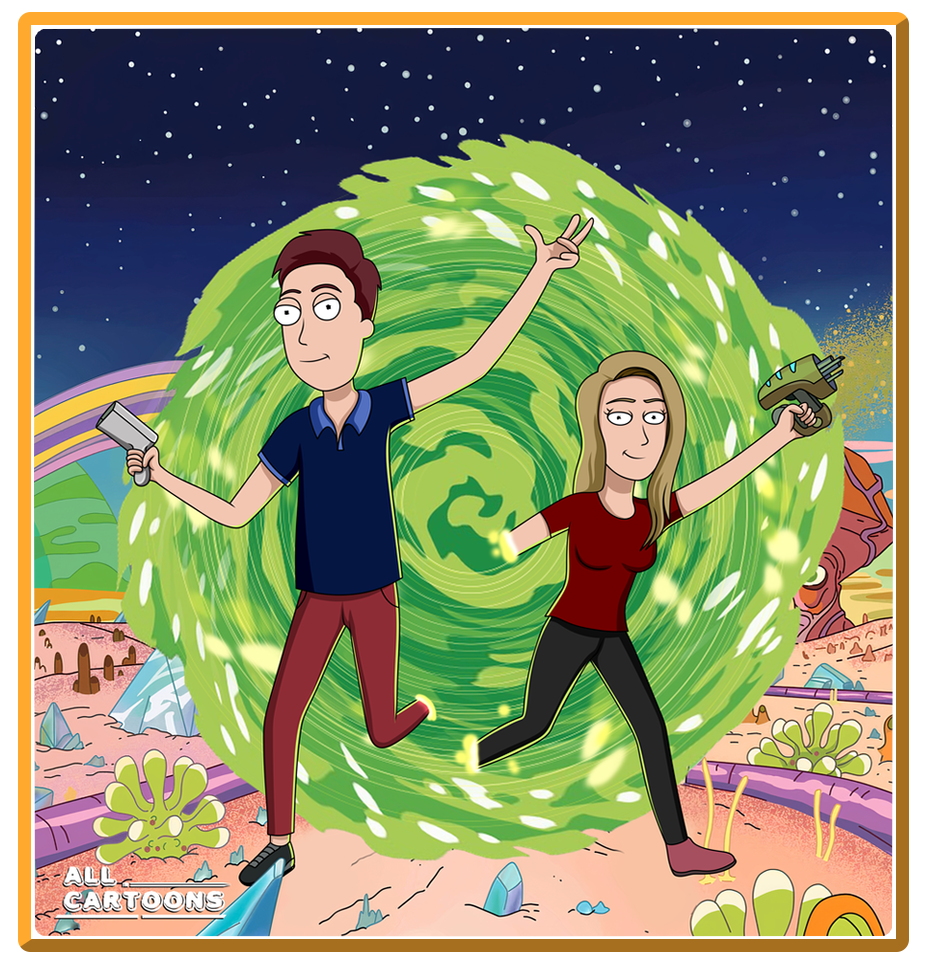 Rick and Morty Style